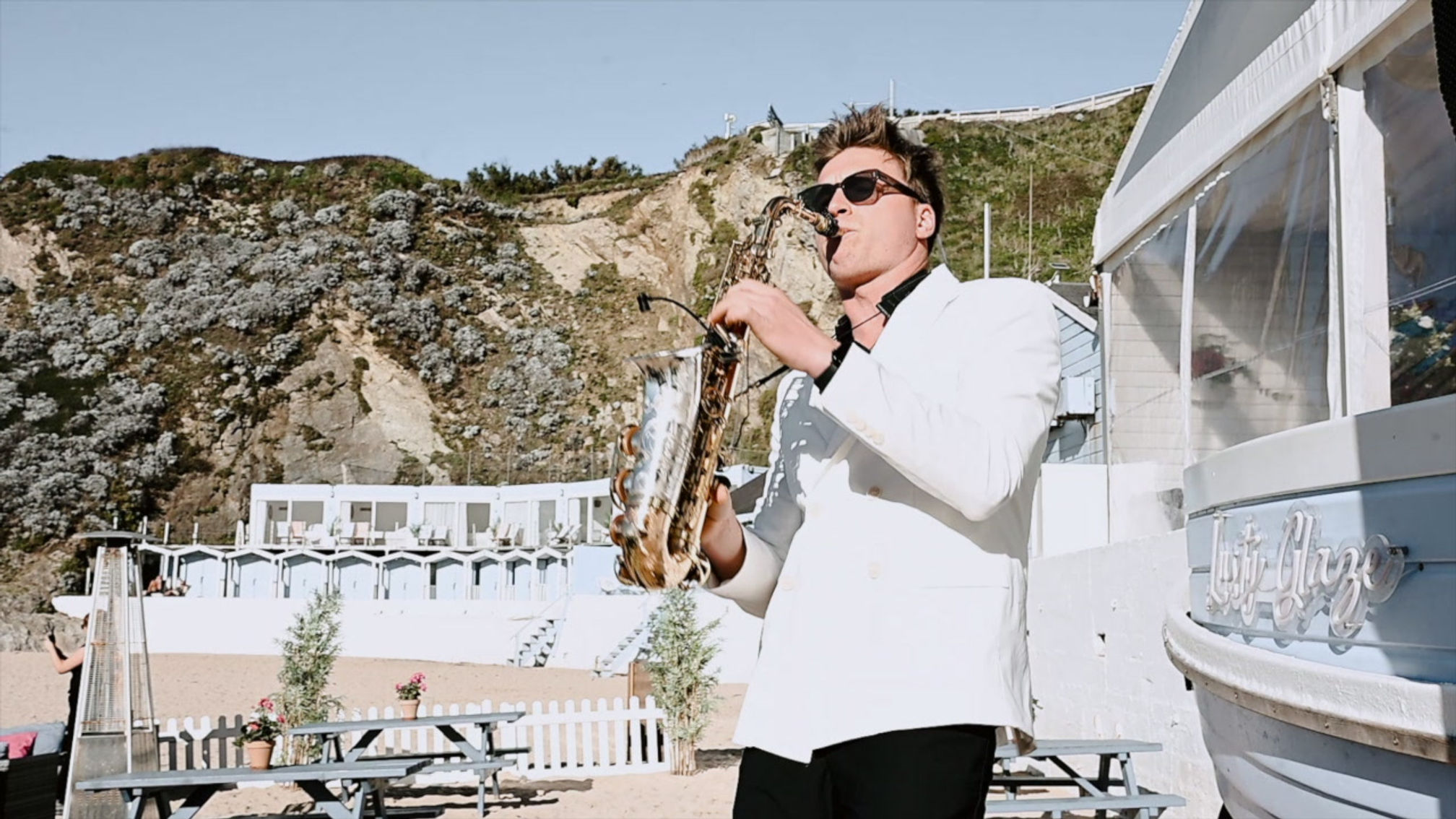 A Summer Wedding Film at Lusty Glaze